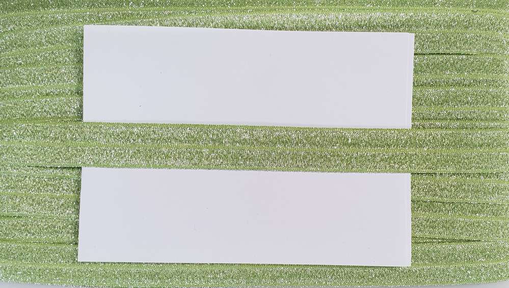 Elastisch omvouw lurex breed 31314