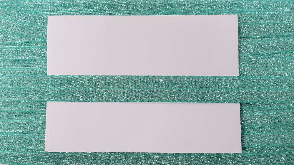 Elastisch omvouw lurex breed 31316