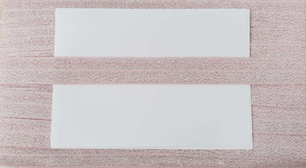 Elastisch omvouw lurex breed 31310