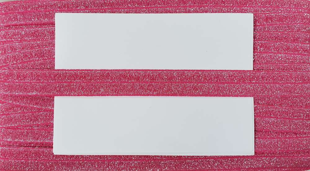 Elastisch omvouw lurex breed 31313