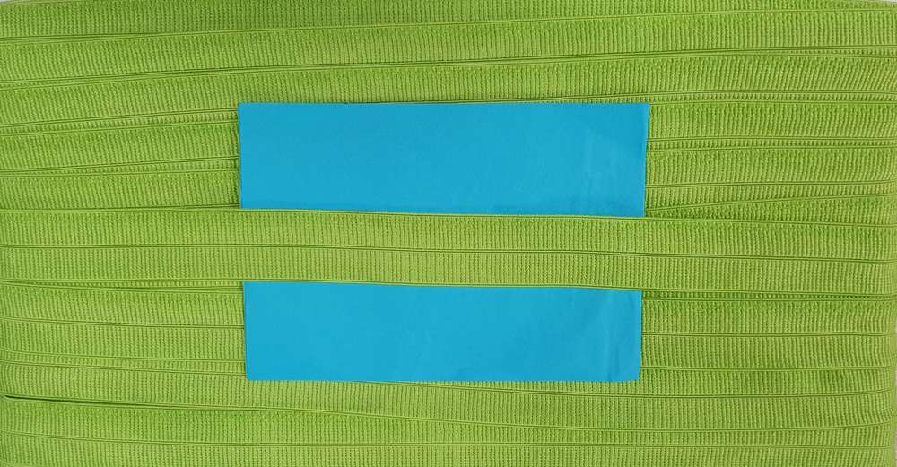 Elastisch omvouw ribbel mat 31344