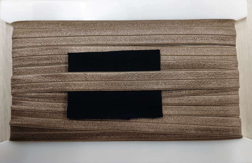 Elastisch omvouw glimmend breed 9