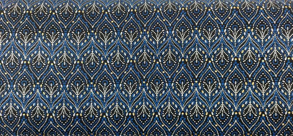 Badpakken Lycra Art Deco Blauw Soys Kantjeboord