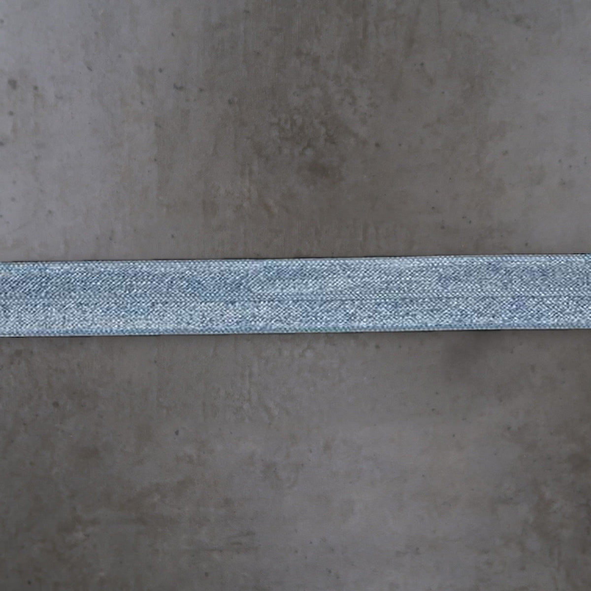Elastisch Omvouw Glimmend Blauwgrijs Soys Kantjeboord