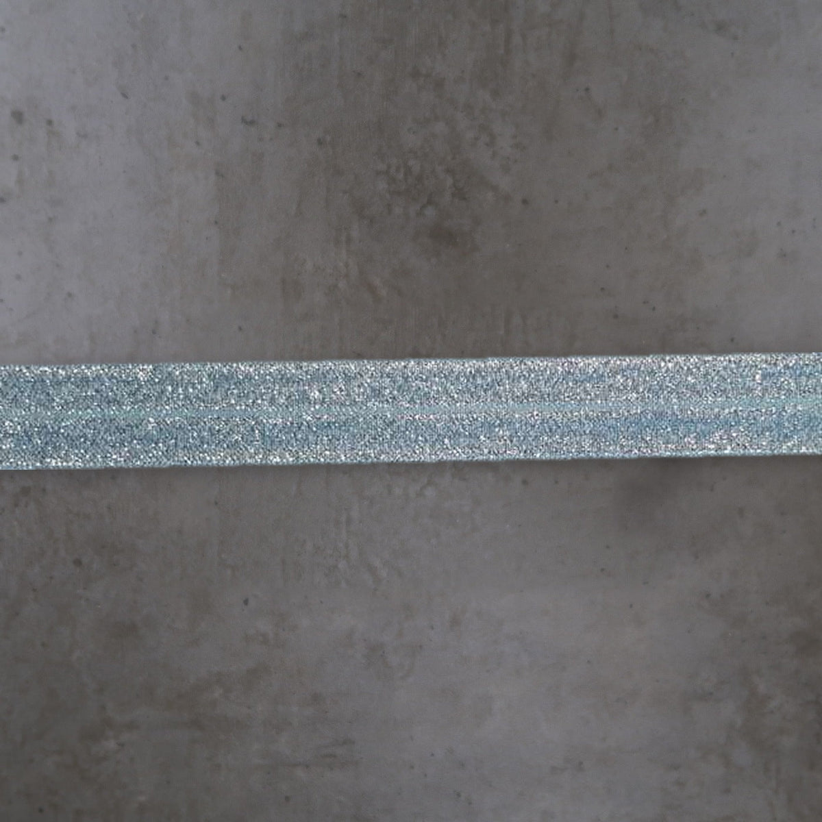 Elastisch Omvouw Glitter Denimblauw Soys Kantjeboord
