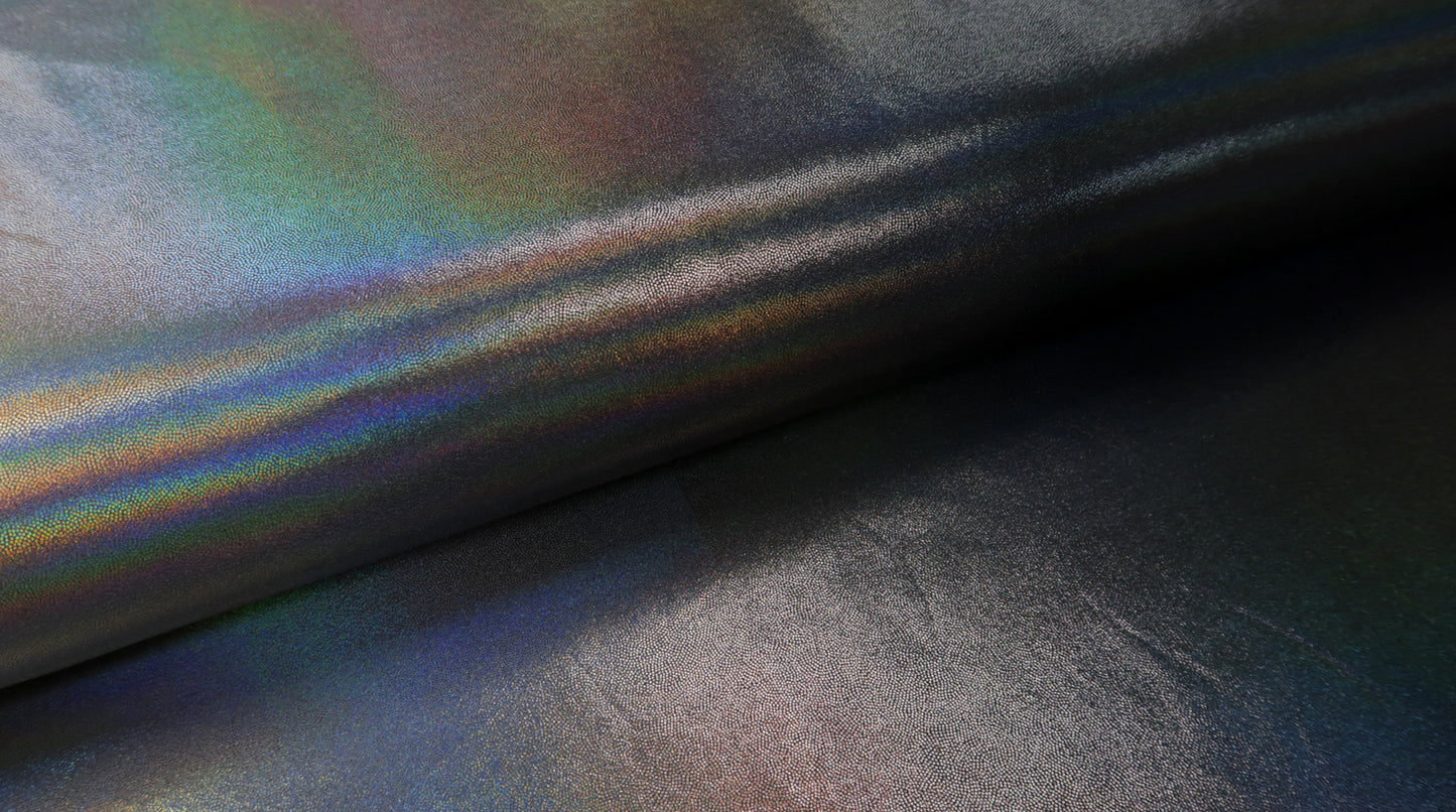 Glitter Lycra Duo Zilver Zwart Soys Kantjeboord