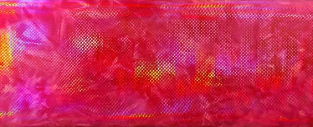 Glitter Lycra Koraal Holografisch Soys Kantjeboord