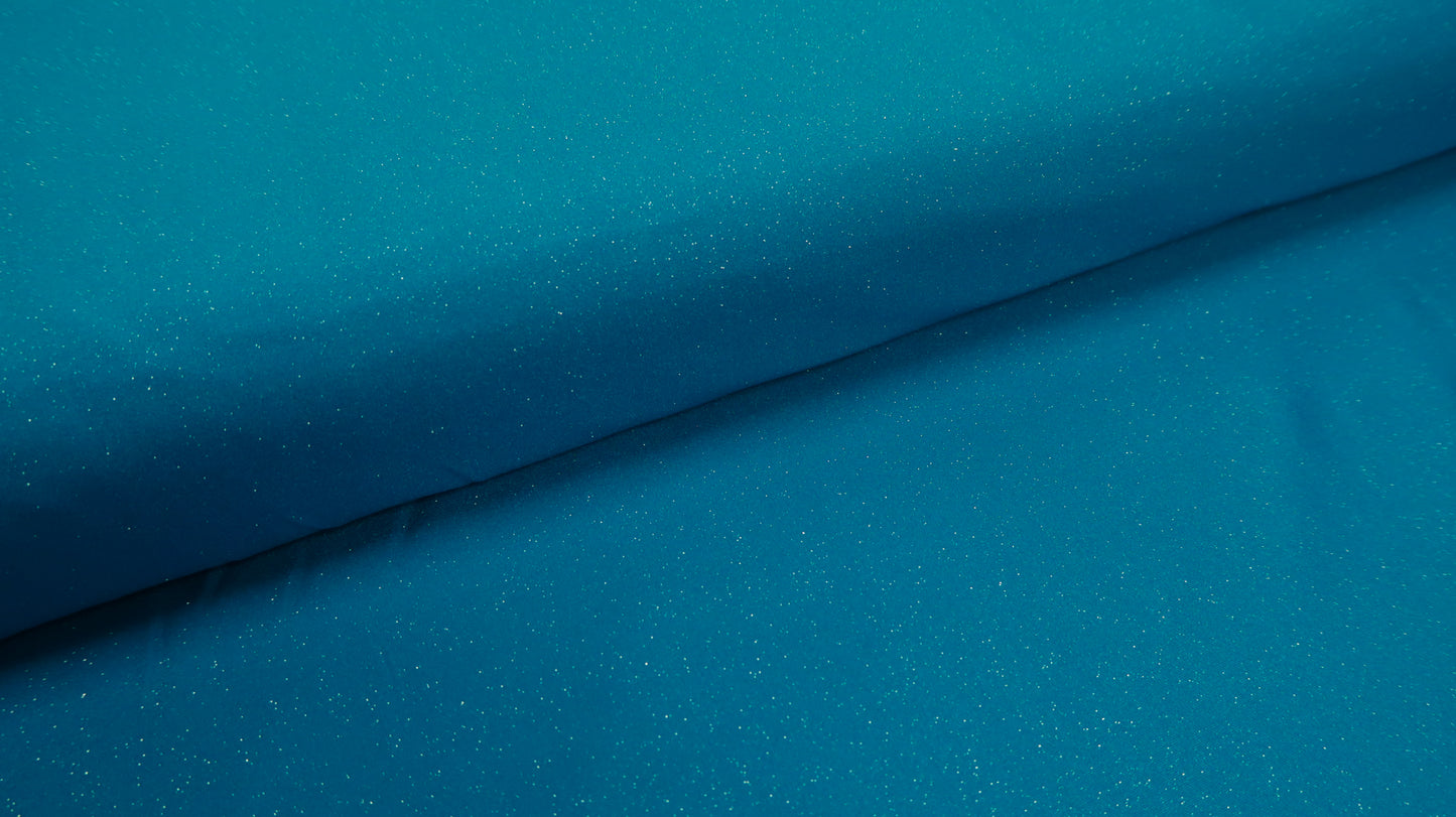 Glitter Lycra Petrol Soys Kantjeboord