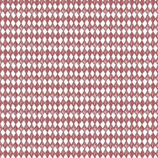 Katoen Poplin Print Harlequin Dusty Pink Soys Kantjeboord