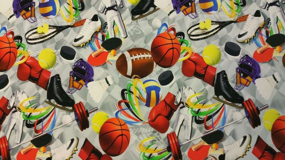 Katoenen Lycra Sportballen Soys Kantjeboord