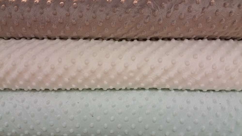Minky 1 - 3 kleuren