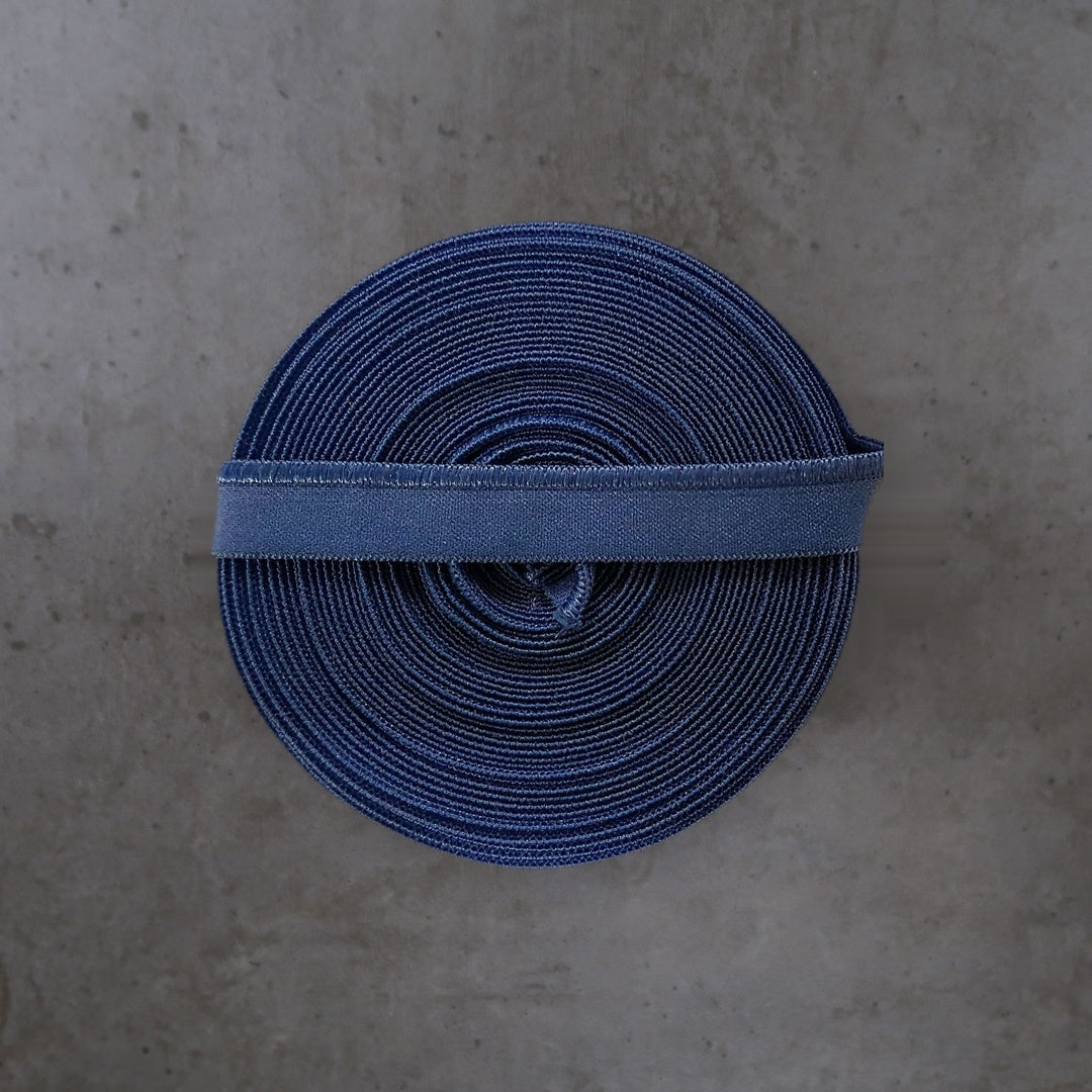 Picot Donkerblauw Glad Glimmend 2 Soys Kantjeboord