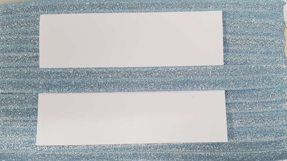 Elastisch omvouw lurex breed 31305