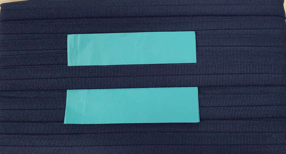 Elastisch omvouw ribbel mat 31349