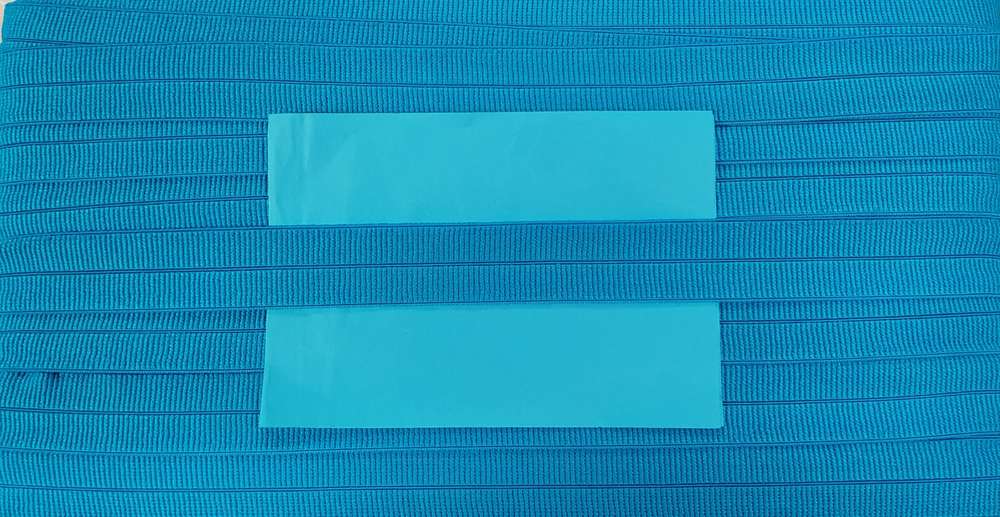 Elastisch omvouw ribbel mat 31342