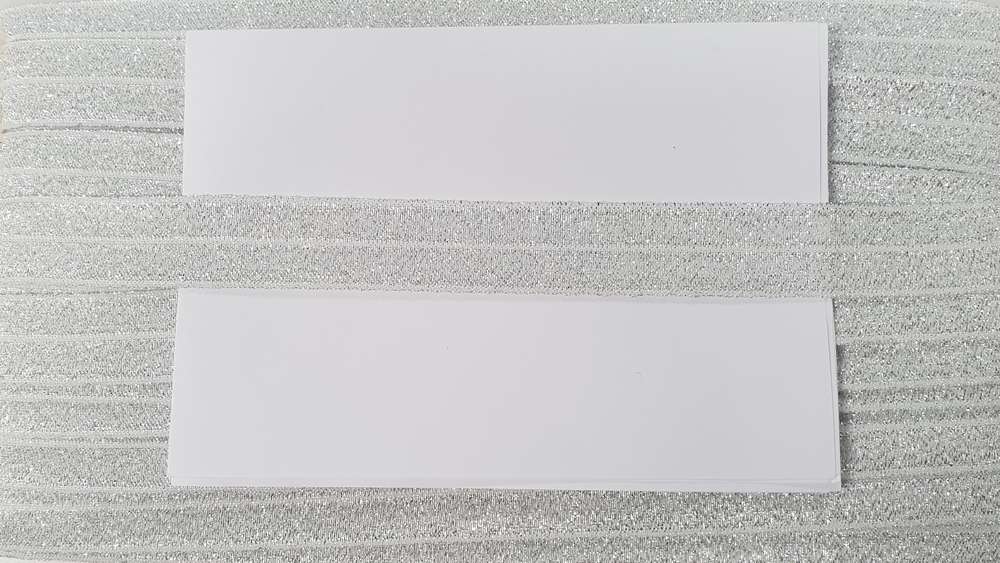 Elastisch omvouw lurex breed 31320