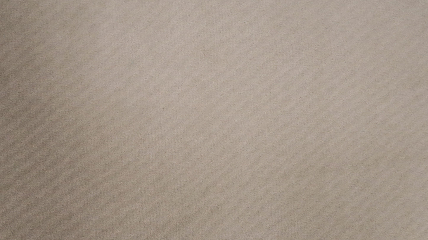 Nicky Velours Uni Beach Sand