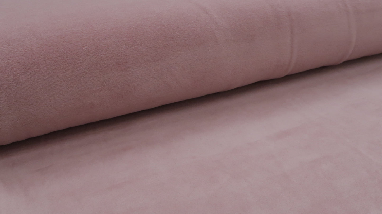 Nicky Velours Uni New Dusty Pink