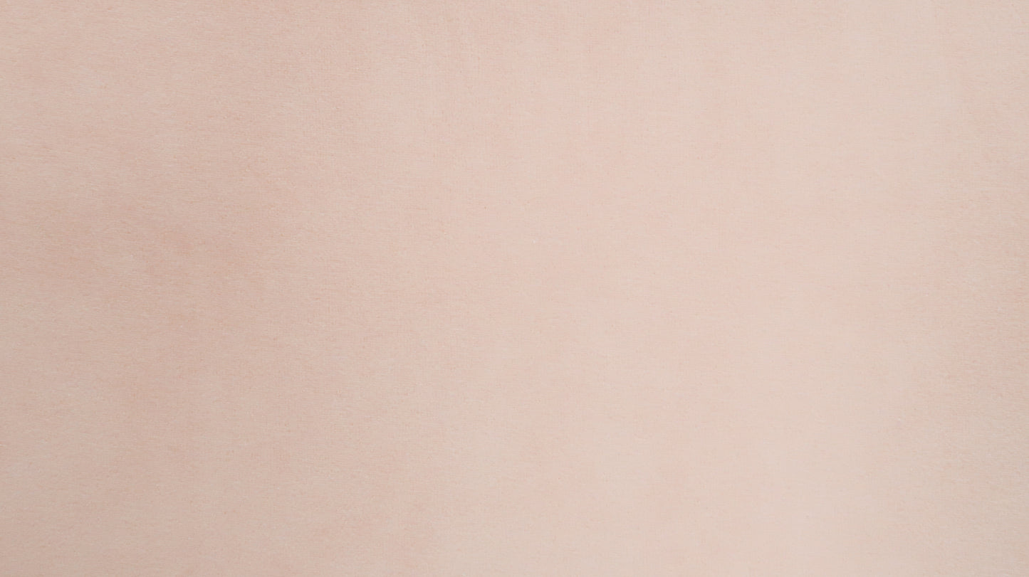 Nicky Velours Uni Blush Pink