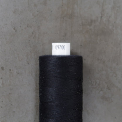 Coats garen zwart 09700