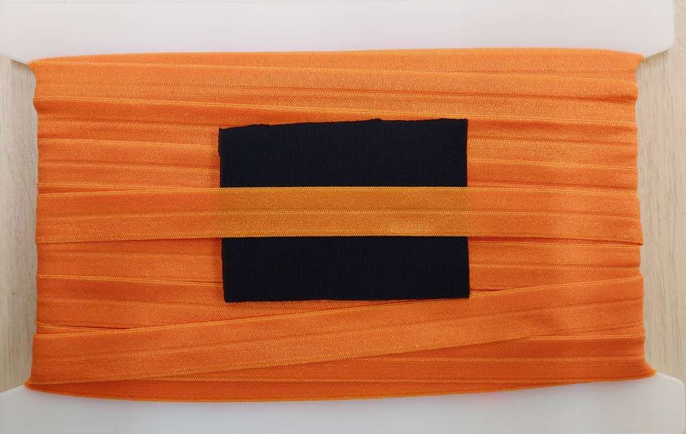 Elastisch omvouw glimmend breed 11