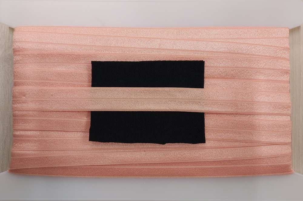 Elastisch omvouw glimmend breed 13