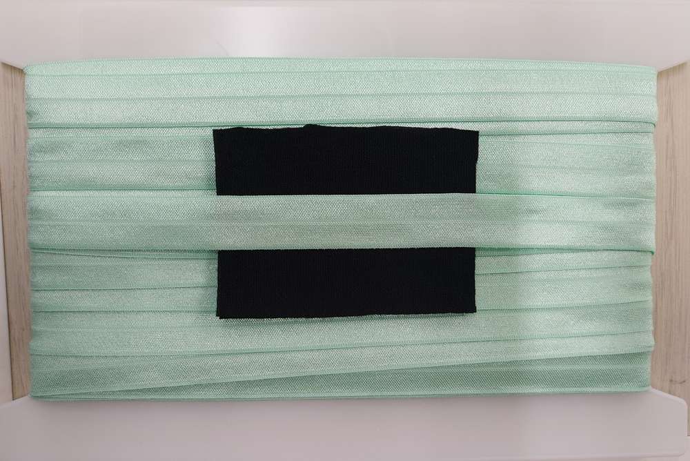 Elastisch omvouw glimmend breed 29