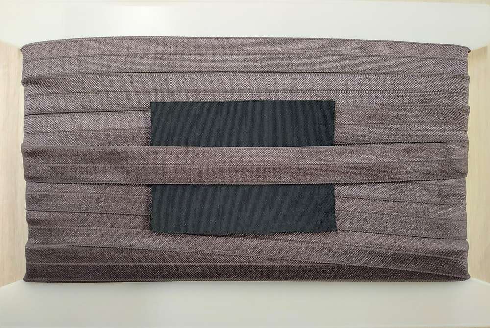 Elastisch omvouw glimmend breed 39