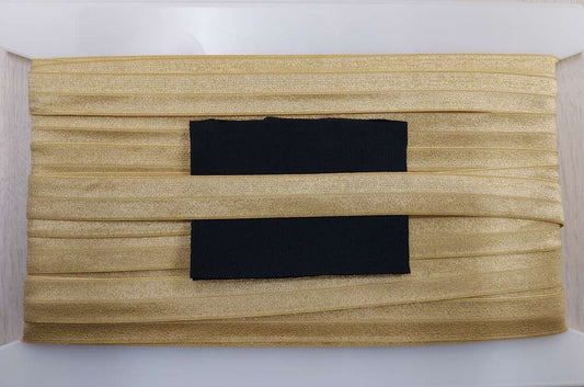 Elastisch omvouw glimmend breed 5