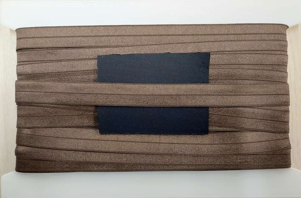 Elastisch omvouw glimmend breed 10