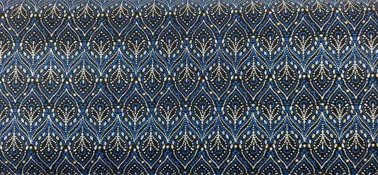 Badpakken Lycra Art Deco Blauw Soys Kantjeboord