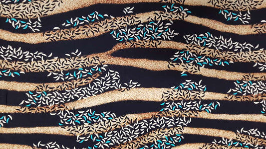 Badpakken Lycra Blauw Beige Golven Soys Kantjeboord