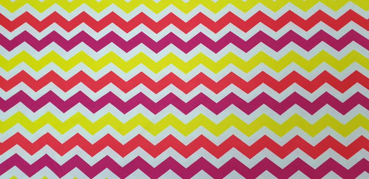 Badpakken Lycra Chevron Roze Geel Soys Kantjeboord