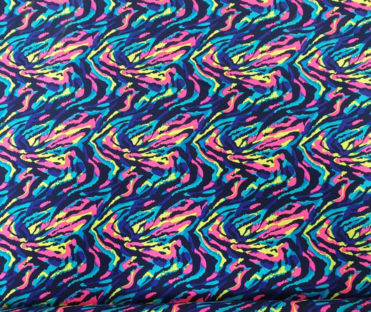 Badpakken Lycra Neon Swirl Roze Soys Kantjeboord