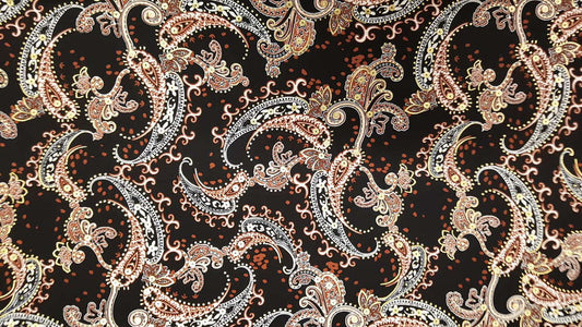 Badpakken Lycra Paisley Bruin Soys Kantjeboord