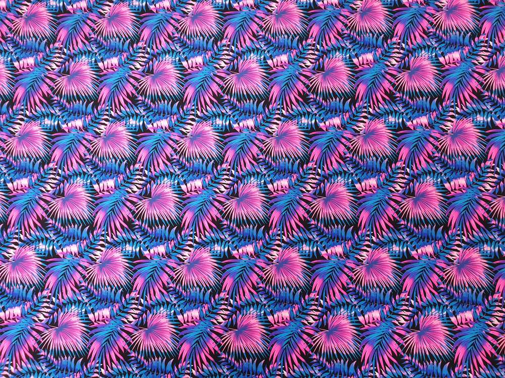 Badpakken Lycra Waaierpalm Paars Soys Kantjeboord
