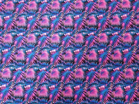 Badpakken Lycra Waaierpalm Paars Soys Kantjeboord