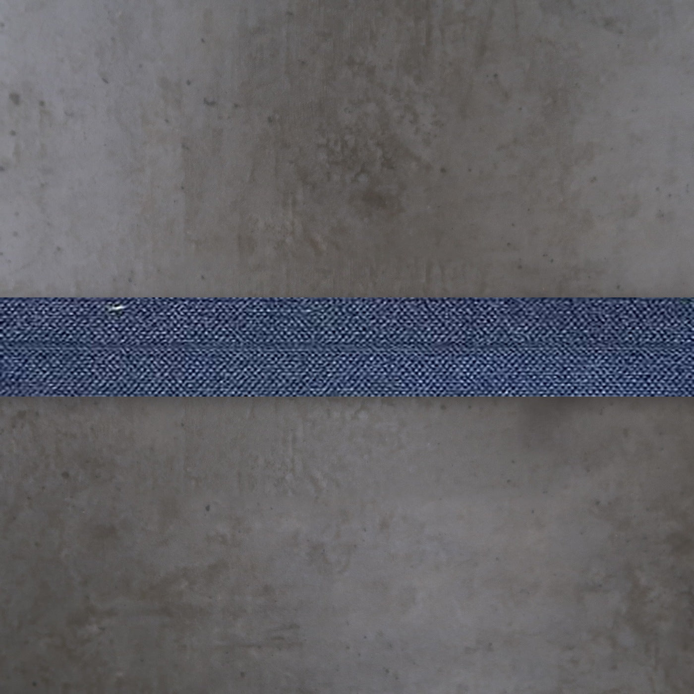 Elastisch Omvouw Glimmend Marineblauw Soys Kantjeboord