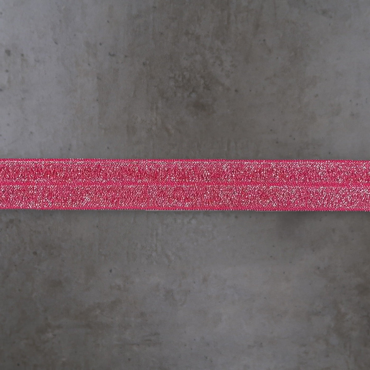 Elastisch Omvouw Glitter Fuchsia Soys Kantjeboord