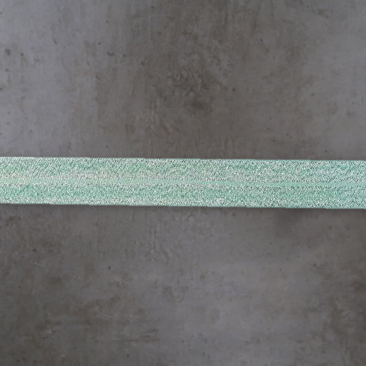 Elastisch Omvouw Glitter Mintgroen Soys Kantjeboord