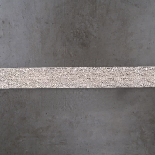 Elastisch Omvouw Glitter Parelmoer Soys Kantjeboord