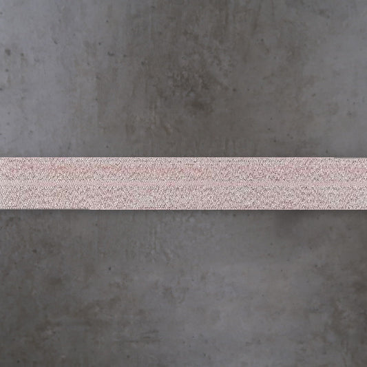 Elastisch Omvouw Glitter Rosé Soys Kantjeboord