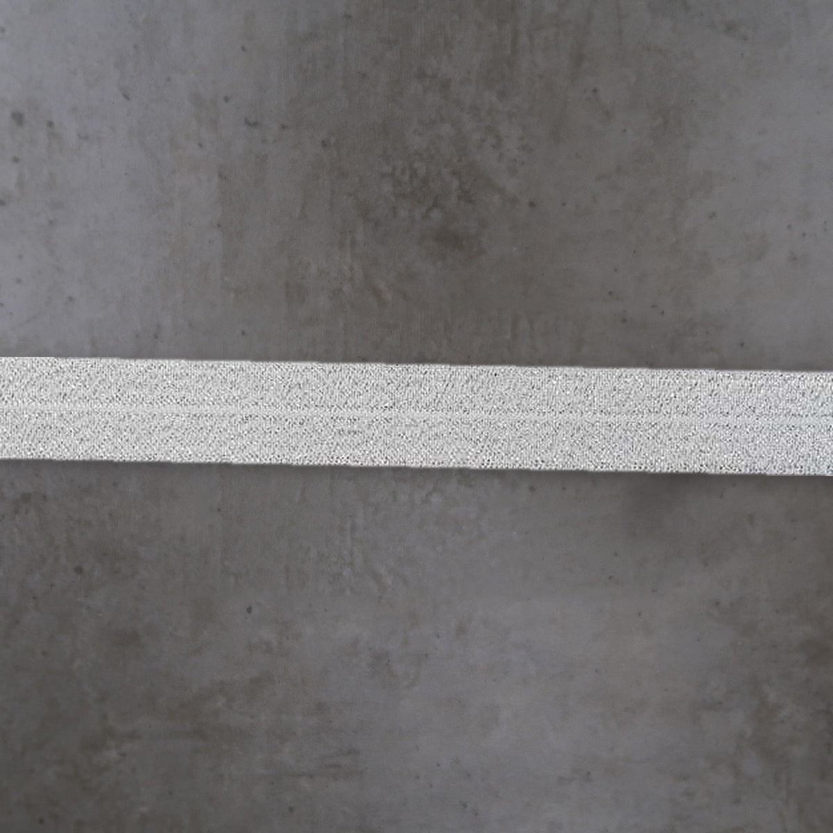 Elastisch Omvouw Glitter Zilver Soys Kantjeboord