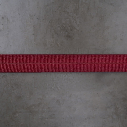 Elastisch Omvouw Ribbel Mat Bordeaux Soys Kantjeboord