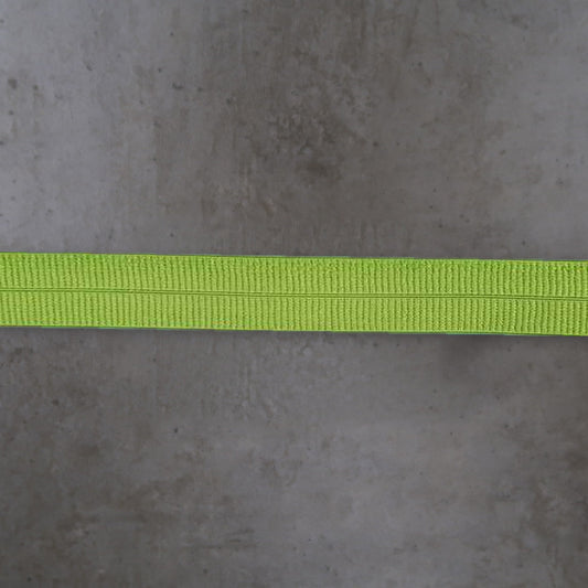 Elastisch Omvouw Ribbel Mat Limegroen Soys Kantjeboord