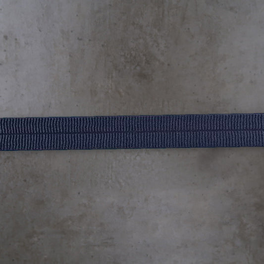 Elastisch Omvouw Ribbel Mat Marineblauw Soys Kantjeboord