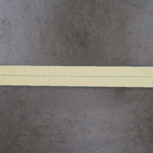 Elastisch Omvouw Ribbel Mat Zachtgeel Soys Kantjeboord