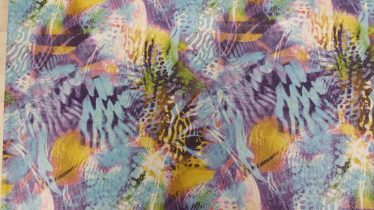 Glitter Lycra Aquarel Pastel Soys Kantjeboord