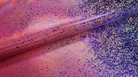 Glitter Lycra Duo Roze Paars Soys Kantjeboord