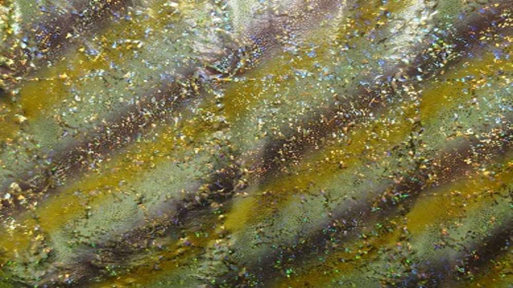 Glitter Lycra Goud Geel Soys Kantjeboord